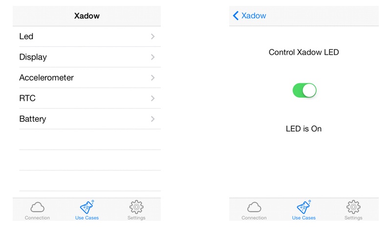 Xadow Dashboard